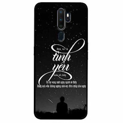 Ốp lưng in cho Oppo A5 2020 Mẫu Hoá Tình Yêu