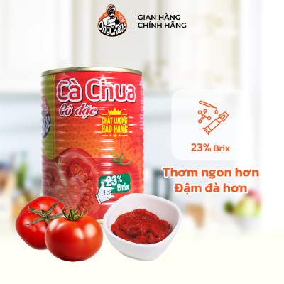 Cà Chua Cô Đặc Tomato Paste 400gr Thượng Hạng thương hiệu Ông Chà Và - Hàng Chính hãng