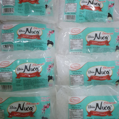 Combo 5 Gói Bún Nưa Vị Nguyên Das Keto 240g