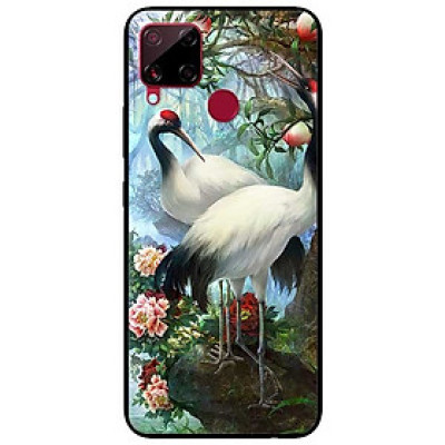 Ốp lưng dành cho Realme C15 mẫu Cặp Đôi Hạc