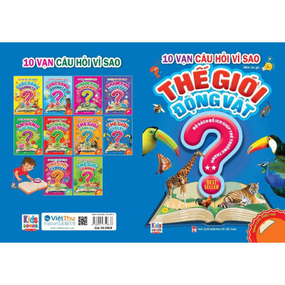 Sách - 10 Vạn Câu Hỏi Vì Sao - Thế Giới Động Vật - Tập 2 - Việt Thư