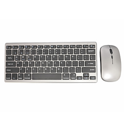 Bộ Bàn phím không dây mini K19 - đa kết nối bluetooth 5.0 + 3.0 + Usb wireless 2.4G hàng nhập khẩu