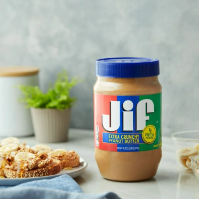 Bơ Đậu Phộng Hạt Jif 1,13kg - Nhập Khẩu Mỹ | Jif Extra Crunchy Peanut Butter 1.13kg