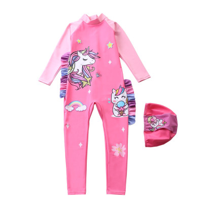 SET ĐỒ BƠI CHO BÉ LIỀN THÂN DÀI CHE NẮNG CAO CẤP