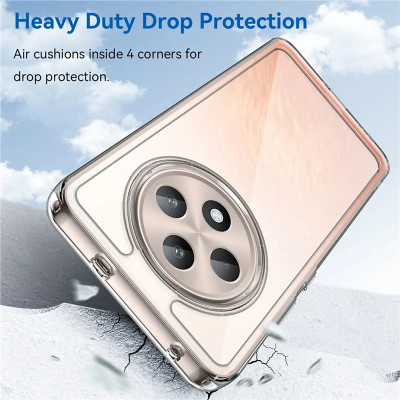 Ốp lưng dành cho OPPO Reno 12F 5G dẻo trong chống sốc bảo vệ camera - Hàng chính hãng