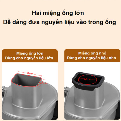 Máy thái rau củ quả đa năng, thái lát, thái sợi, thái hạt lựu thương hiệu Septree GJ817 - Hàng chính hãng
