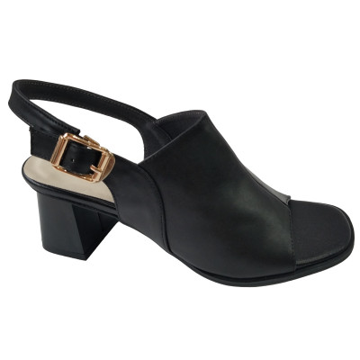 Giày Sandal BIGGBEN Da Bò Thật Cao 5 Phân SDCG111