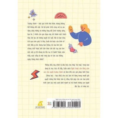 Sách - Nghệ Thuật Cân Bằng Cảm Xúc Cho Người Trưởng Thành - AZ Việt Nam