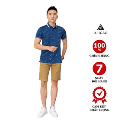 Quần short nam ALIGRO chất liệu kaki dáng basic trẻ trung năng động ALGQS1069
