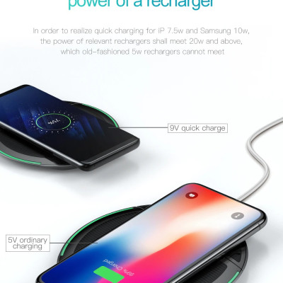 Củ Sạc Nhanh Thương Hiệu Baseus Công Suất 24W Công Nghệ Qualcomm QC 3.0 Tự Động Điều Chình Dòng Sạc - Hàng Chính Hãng