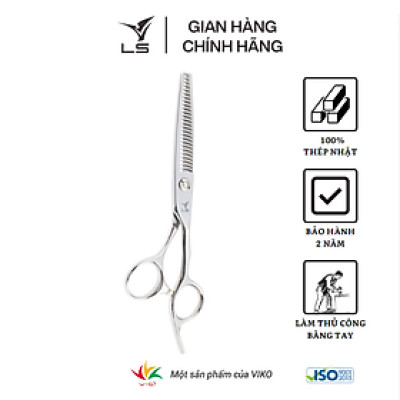 Kéo tỉa tóc LS rơi 15-20% quai offset vênh đỡ ngón cố định T3226