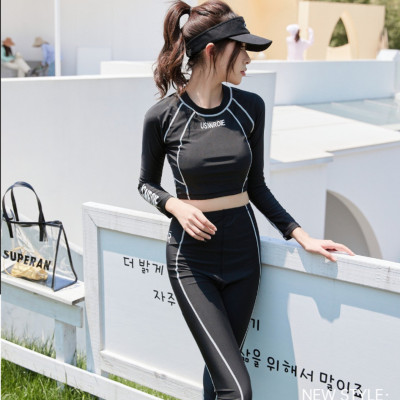 Bộ đồ bơi, tắm biển nữ kín đáo quần áo dài che nắng B.33