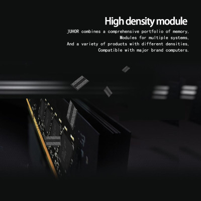 Bộ nhớ RAM JUHOR DDR3 8GB 1600MHz 1.5V cho Máy tính để bàn, Tiêu thụ điện năng thấp Khả năng tương thích rộng