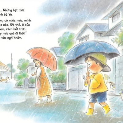 Sách - Đi chợ ngày mưa