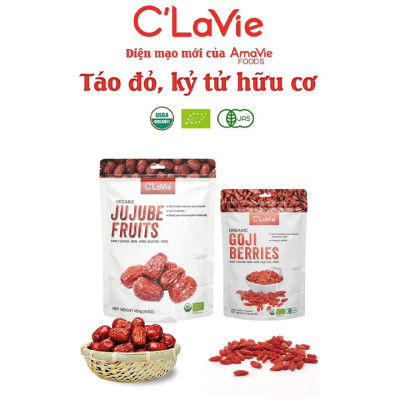 Hạt kỷ tử hữu cơ 170gr - AmaVie Foods