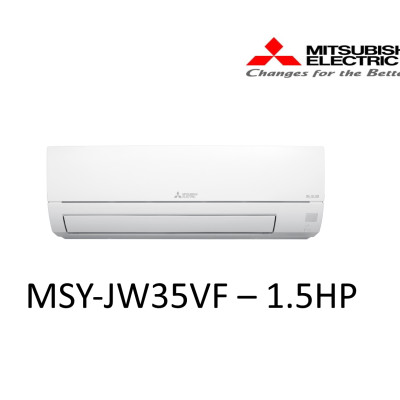 ĐIỀU HÒA KHÔNG KHÍ (MÁY LẠNH) MITSUBISHI ELECTRIC MSY-JW35VF - 1.5 HP(NGỰA) (12,000 BTU/H) - INVERTER - HÀNG CHÍNH HÃNG