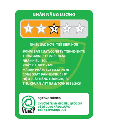 Google Tivi TCL QLED Full HD 32 Inch 32S5K - Hàng chính hãng