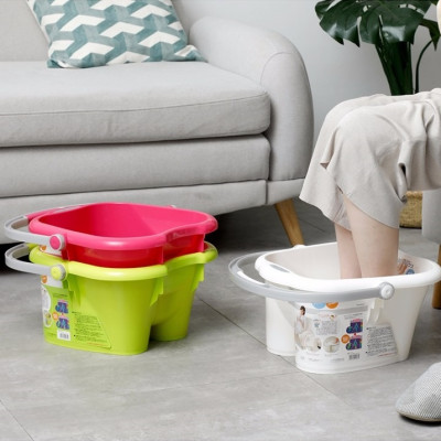 Bồn ngâm chân thư giãn (Foot Massage) Inomata Relax Ashiyu 13L - Hàng nội địa Nhật Bản |#Nhập khẩu chính hãng| |#Made in Japan| |#Mẫu Mới 2023|