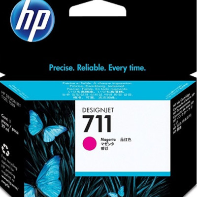 Mực In HP DesignJet 711 Magenta Ink Cartridge (CZ131A) 29ml - Hàng Chính Hãng