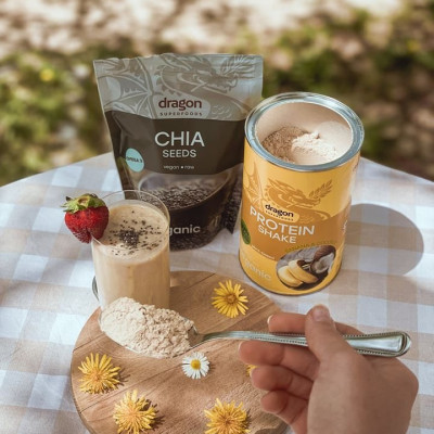 Bột Protein thực vật hữu cơ 500gr - Dragon Superfoods