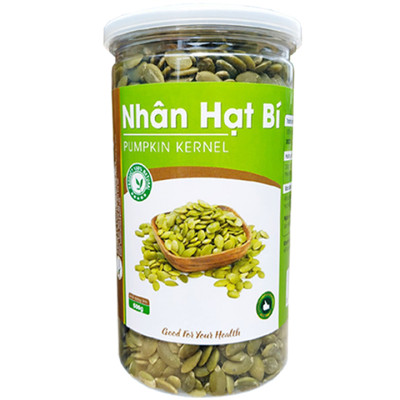 Nhân Hạt Bí Xanh Sấy Chín Hiệu SK FOOD - Hũ 350G