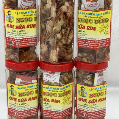 Đặc sản Phan Thiết - Ghẹ Sữa Rim Hộp (Gói) 200 Gram Đã Chế Biến Ăn Liền Ngon Ơi Là Ngon. Hạn Sử Dụng 12 Tháng Kể Từ Ngày Đặt Hàng - OCOP 4 Sao
