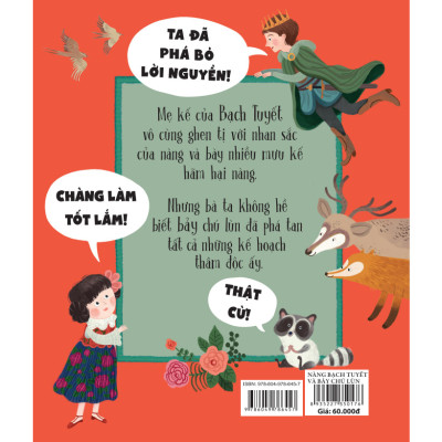 Truyện tranh -  Nàng Bạch Tuyết và bảy chú lùn - ndbooks