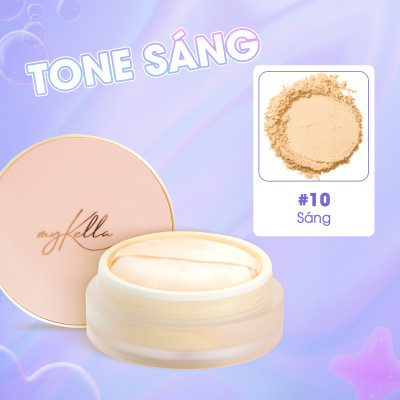 Phấn Phủ Bột Trang Điểm myKella Kiểm Soát Dầu Và Làm Mịn Da
