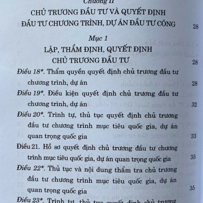 Luật Đầu Tư Công Năm 2024 ( Sửa Đổi, Bổ Sung Năm 2025)