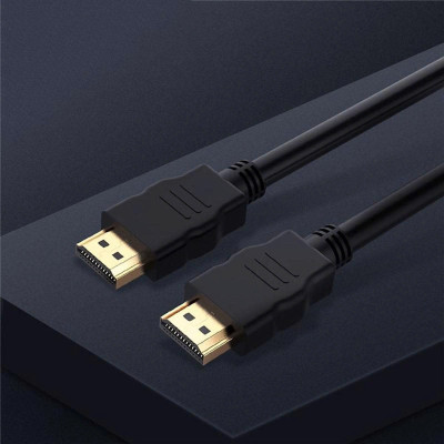 Cáp 2 Đầu Hdmi Dây Tròn Đen Dài 10M Hình Ảnh Sắc Nét Chuẩn Full Hd
