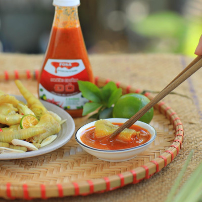 Nước chấm Fosa (vị ngẫu nhiên), muối ớt tắc tươi ngon cho hải sản và BBQ, chay mặn đều dùng được, chai 110g