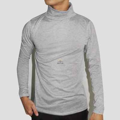 Áo thun cổ lọ nam tay dài giữ nhiệt KING 