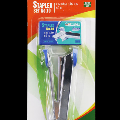 Combo bấm kim Officetex /OT-CST006 (1 bấm kim, 1 hộp kim bấm)