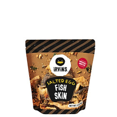 Da cá trứng muối Salted Egg Fish Skin 80g IRVINS