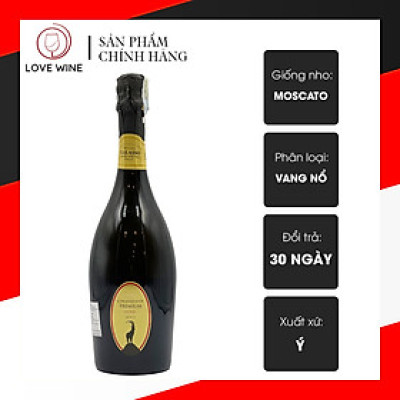 Rượu Vang Sủi Tăm Ý Ettore Galasso Cornogrande Premium Moscato