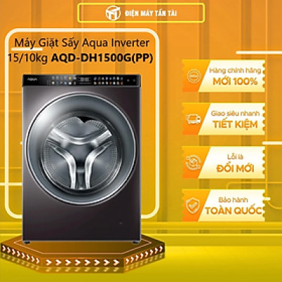 AQD-DH1300H(PS) - Máy giặt sấy Aqua Inverter  AQD-DH1300H(PS) - Hàng Chính Hãng - Chỉ Giao Hồ Chí Minh