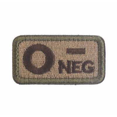 Patch_velcro miếng dán nhóm máu các loại_chiến thuật