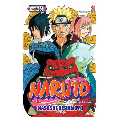 Sách - Naruto - Tập 66 - Thế Trận 3 Chân Mới (Tái Bản 2025)