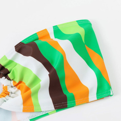 Bộ Bikini Ba Mảnh Màu Sắc Thời Trang Gợi Cảm Cho Nữ