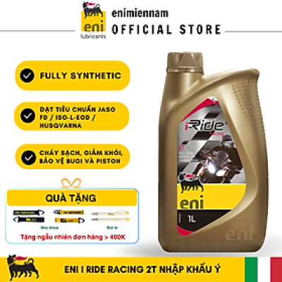 (HCM) Nhớt 2 thì Eni I Ride Racing 2T, nhập khẩu Ý