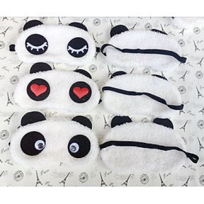 Tấm che mắt ngủ gấu panda - PaKaSa giao họa tiết ngẫu nhiên 