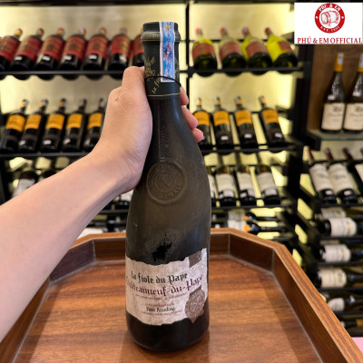 Rượu Vang Đỏ Pháp Chateauneuf du Pape La Fiole du Pape 1.5L
