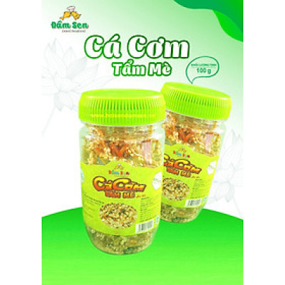 Đặc Sản Bình Thuận  -  Cá Cơm Tẩm Mè Đầm Sen - 100G