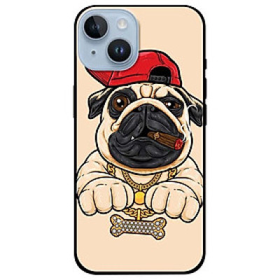 Ốp lưng dành cho Iphone 14 - Iphone 14 Plus - Iphone 14 Pro - Iphone 14 Pro Max - Pulldog Hiphop Nền Vàng