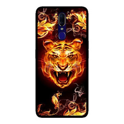 Ốp lưng dành cho Oppo F11 Hổ Lửa 1 - Hàng chính hãng