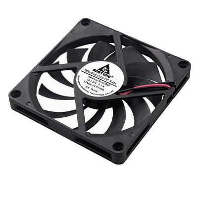 【 Ready stock 】1Pcs Gdstime DC 24V 80mm 80x80x10mm Dual Ball Computer Case Axial Brushless Cooling Fan 8cm 80mmx10mm PC CPU Radiator Cooler Fan
