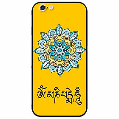 Ốp lưng in cho Iphone 6/ 6s Mẫu Om Mani Padme Hum