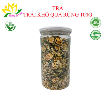 TRÀ TRÁI KHỔ QUA RỪNG HŨ 100G- HƯƠNG SEN VIỆT