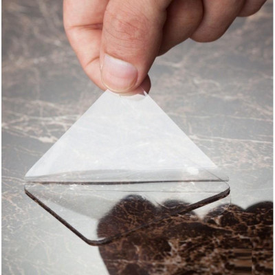 combo 3 Miếng Băng Dính Nano Vuông, Siêu Dính 2 Mặt Trong Suốt, Tiện Dụng- Đa Năng, Loại Vuông 6x6cm Tiện Ích Trong Gia Đình - TakyHome 6000set3