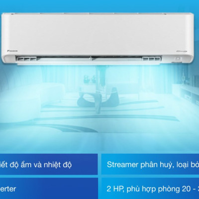 Máy Lạnh Daikin Inverter 2HP FTKZ50VVMV - Hàng Chính Hãng - Giao Hàng Toàn Quốc